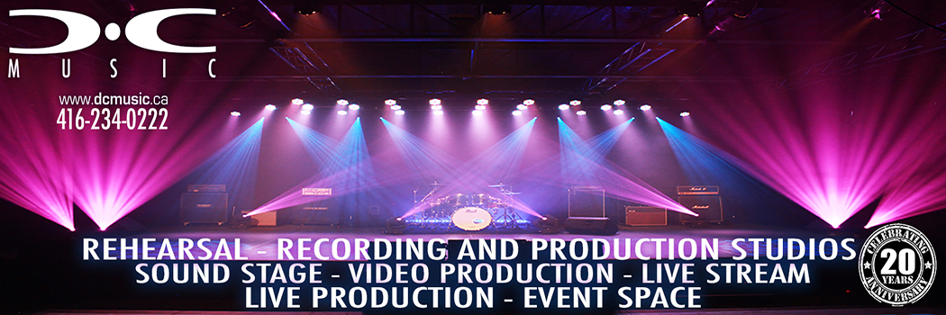 Rehearsal Studios Recording Sound Stage Video Production Live Stream and Events